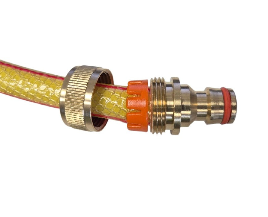 Hose End Male Nipple Quick Connector Brass Water Fitting Drip Irrigation Fitting