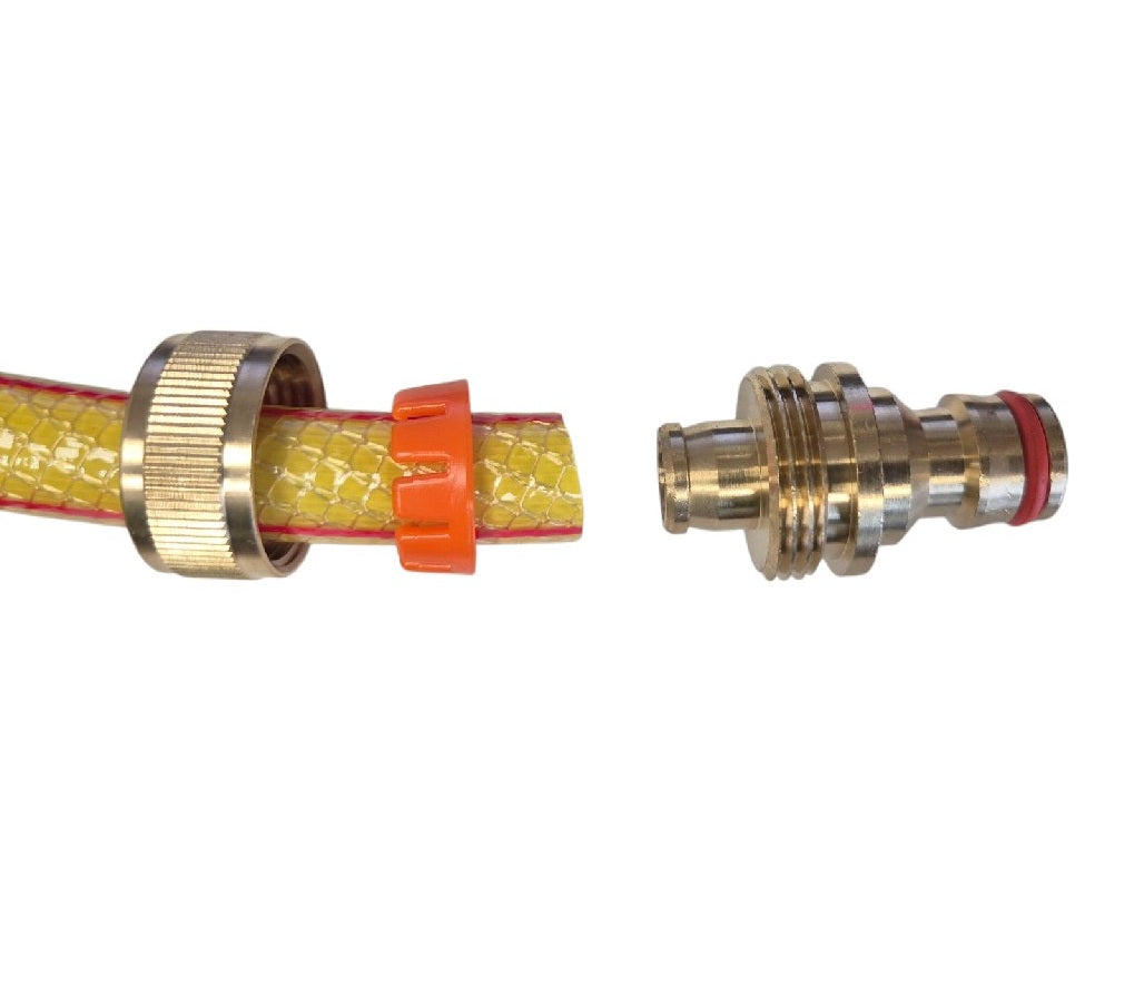 Hose End Male Nipple Quick Connector Brass Water Fitting Drip Irrigation Fitting