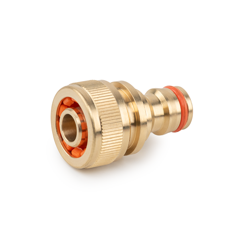 Hose End Male Nipple Quick Connector Brass Water Fitting Drip Irrigation Fitting
