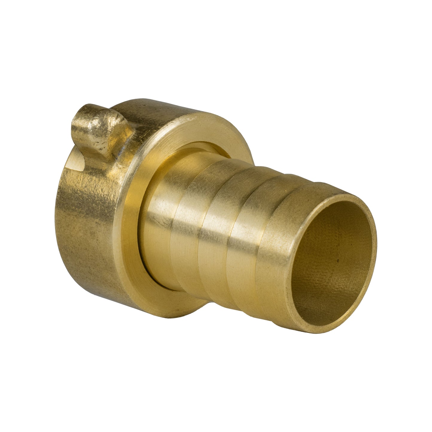 19mm Brass Barb with In-Line BSPM Valve and Geka Type Connector