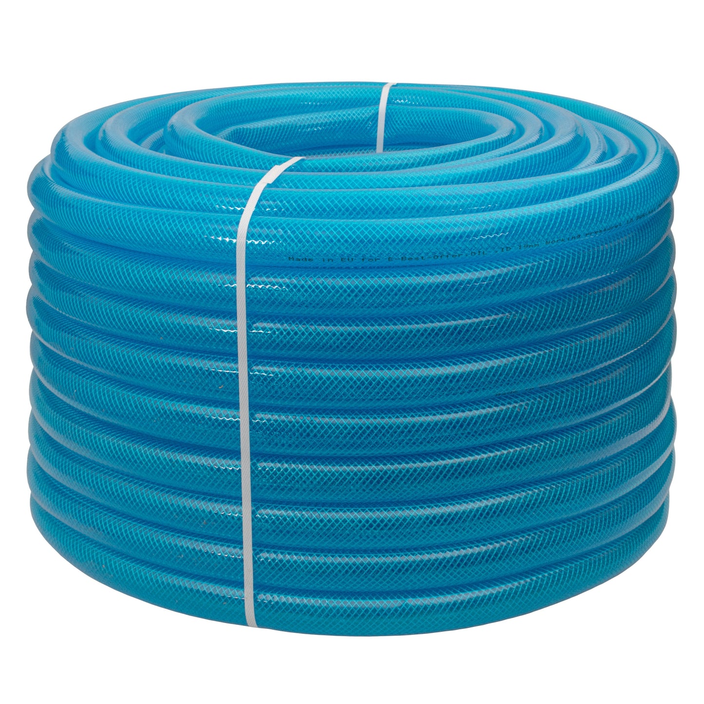 Braided Fuel Hose Blue Transparent PVC 19mm*2.1mm for Pipe and Water Fitting