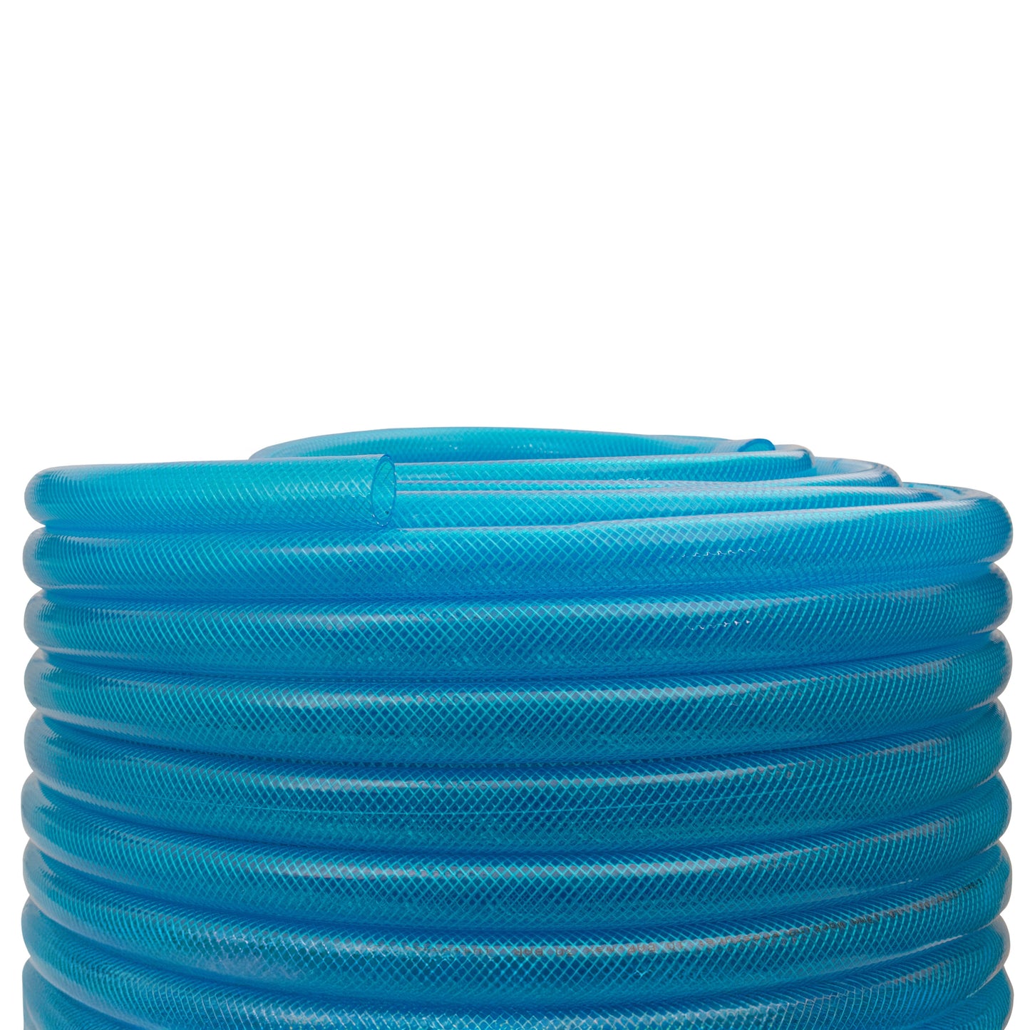 Braided Fuel Hose Blue Transparent PVC 19mm*2.1mm for Pipe and Water Fitting
