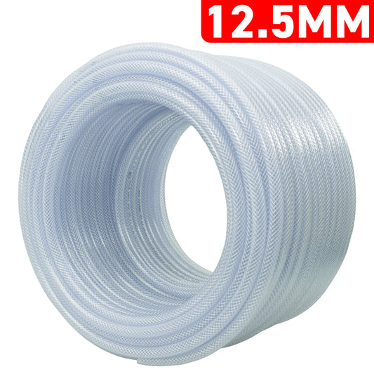 Clear Braided PVC Pipe 12.5mm*1.7mm for Pipe and Water Fitting