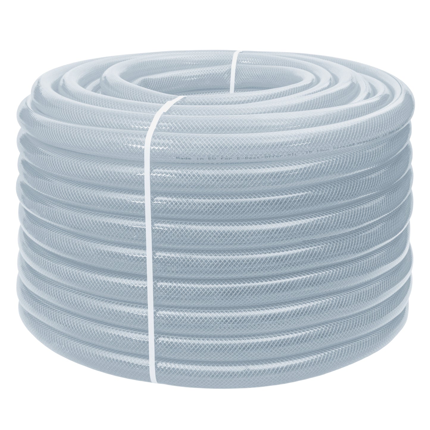 Clear Braided PVC Pipe 16mm*1.9mm Pipe and Water Fitting Garden Water Connector