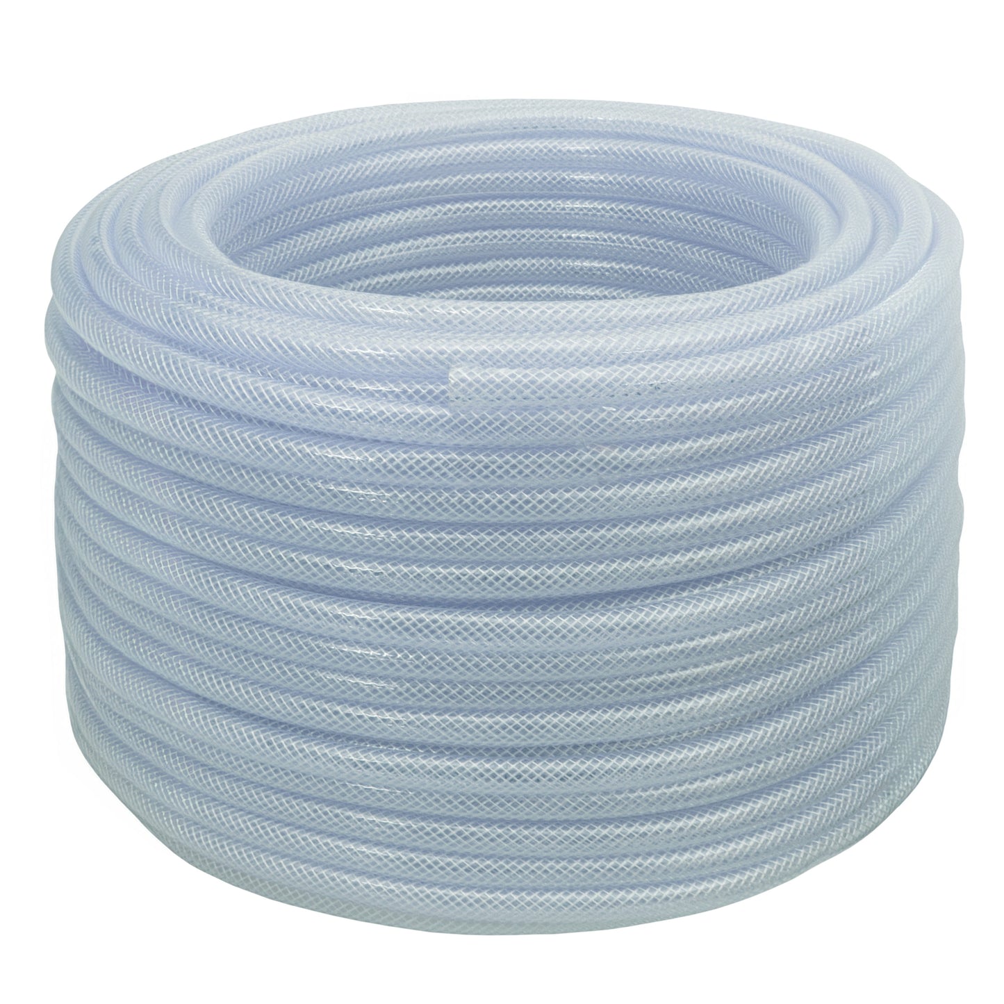 Clear Braided PVC Pipe 6mm*2.5mm Drip Irrigation Fitting DIY Workshop Accessory