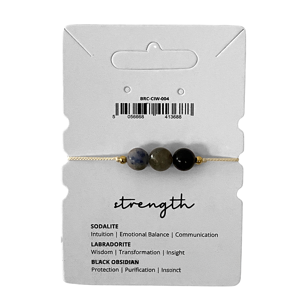 Crystal Intention Wristlet