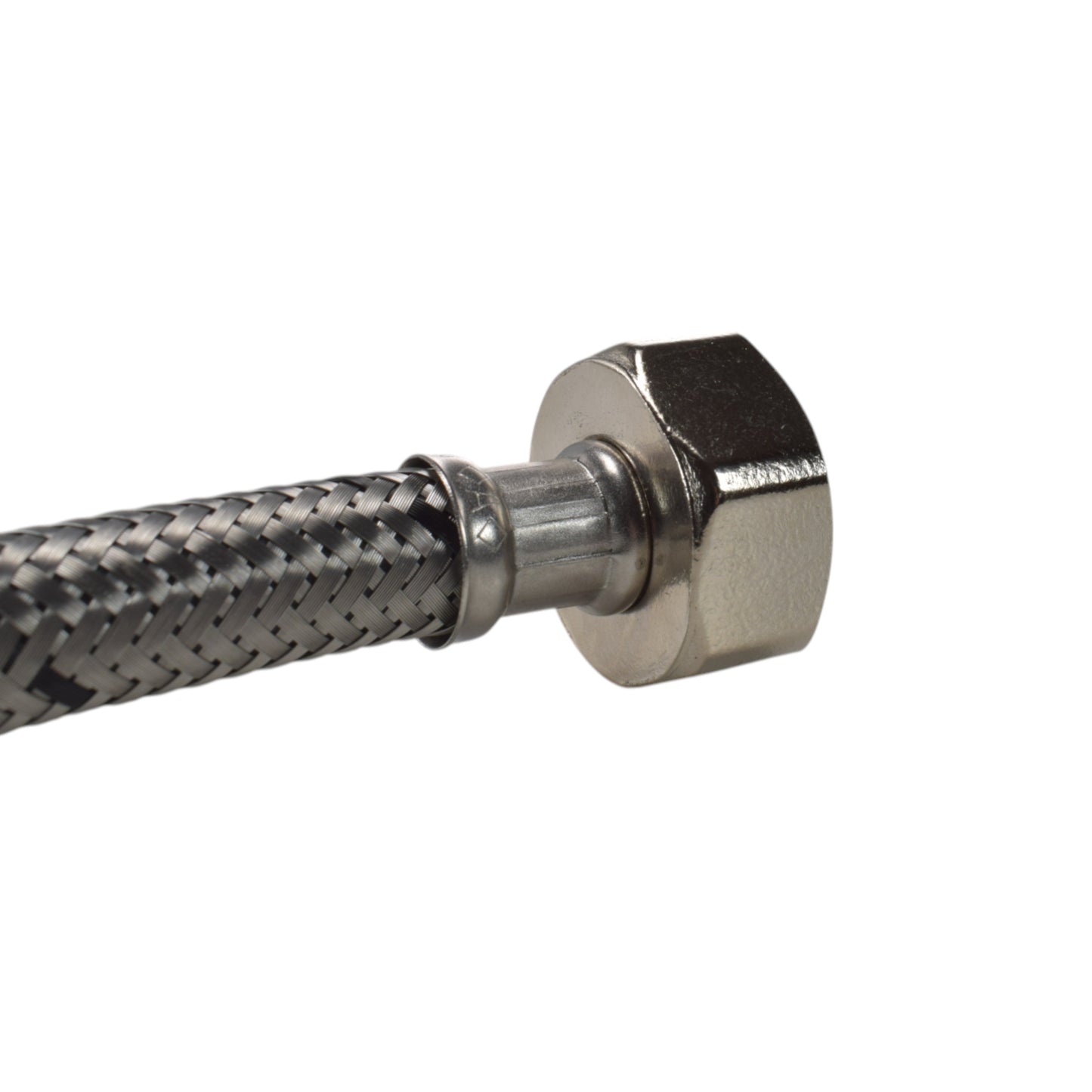 15mm Brass Compression Flexi Hose 500mm - ¾” BSPF