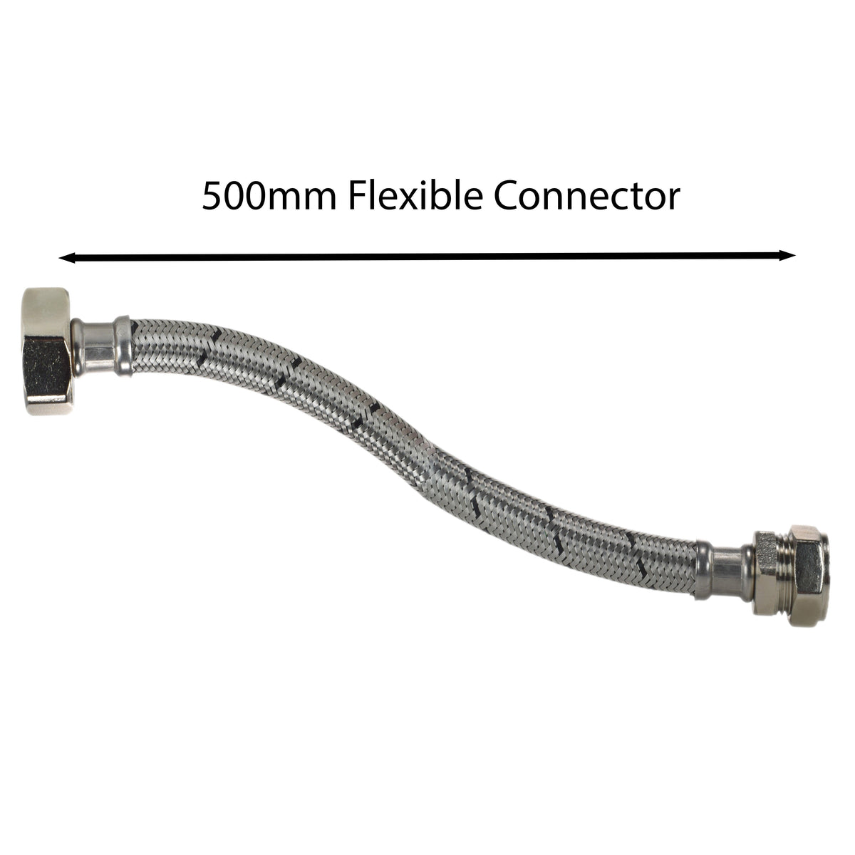 Brass Quick Connect Bib Tap FULL Connection Kit x2