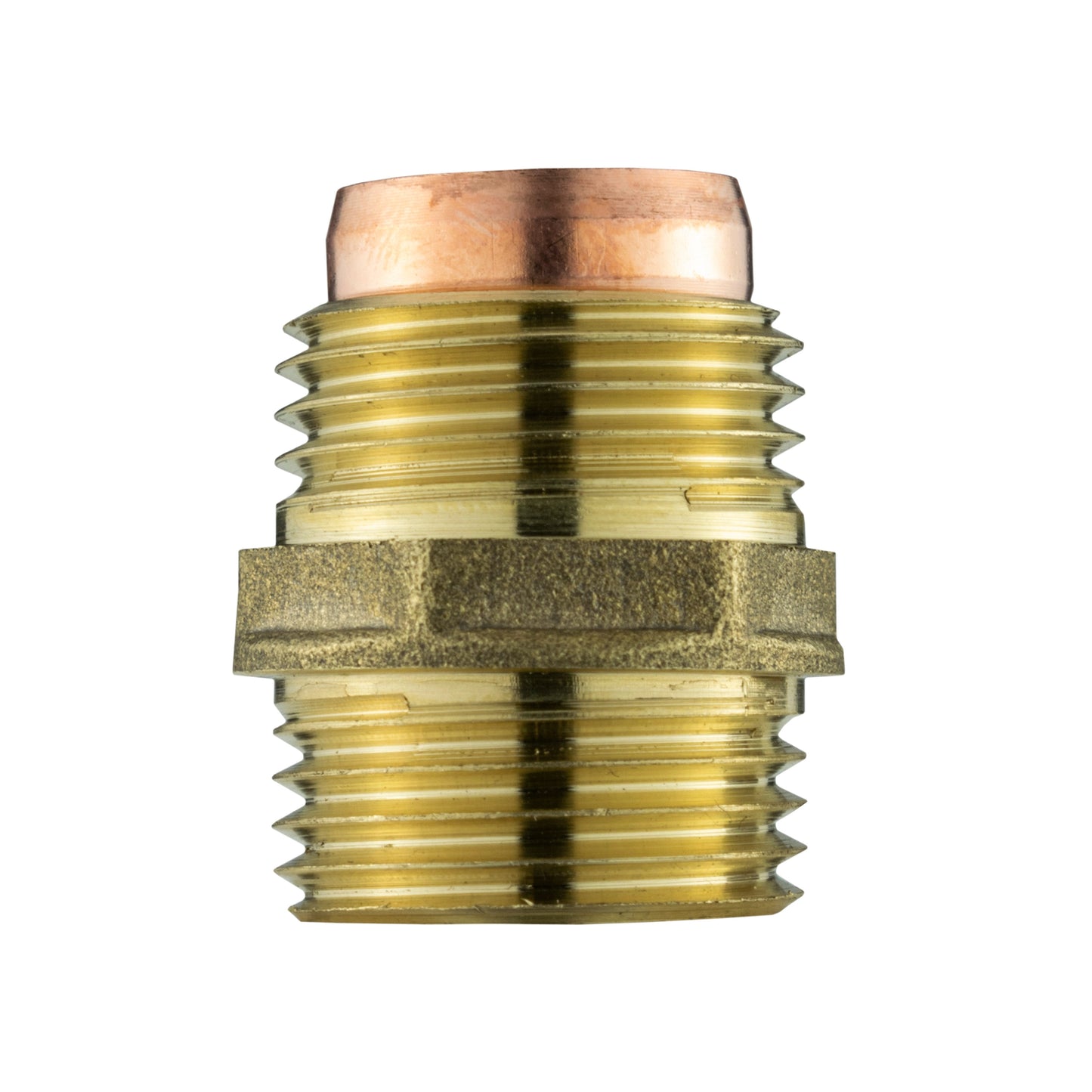 Brass Compression Straight 15mm - 3/4" BSPM