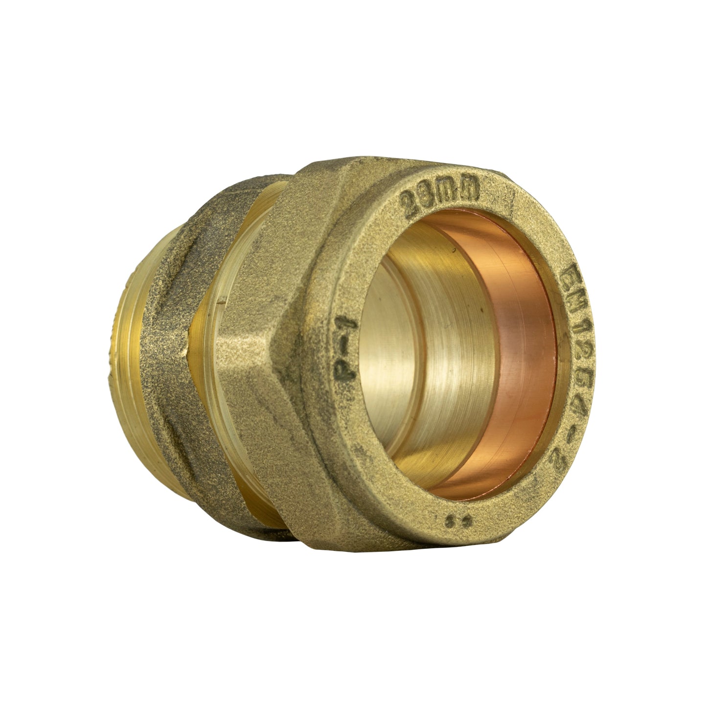 Brass Compression Straight 28mm -1in BSPM BSP Thread Fitting Brass Water Fitting