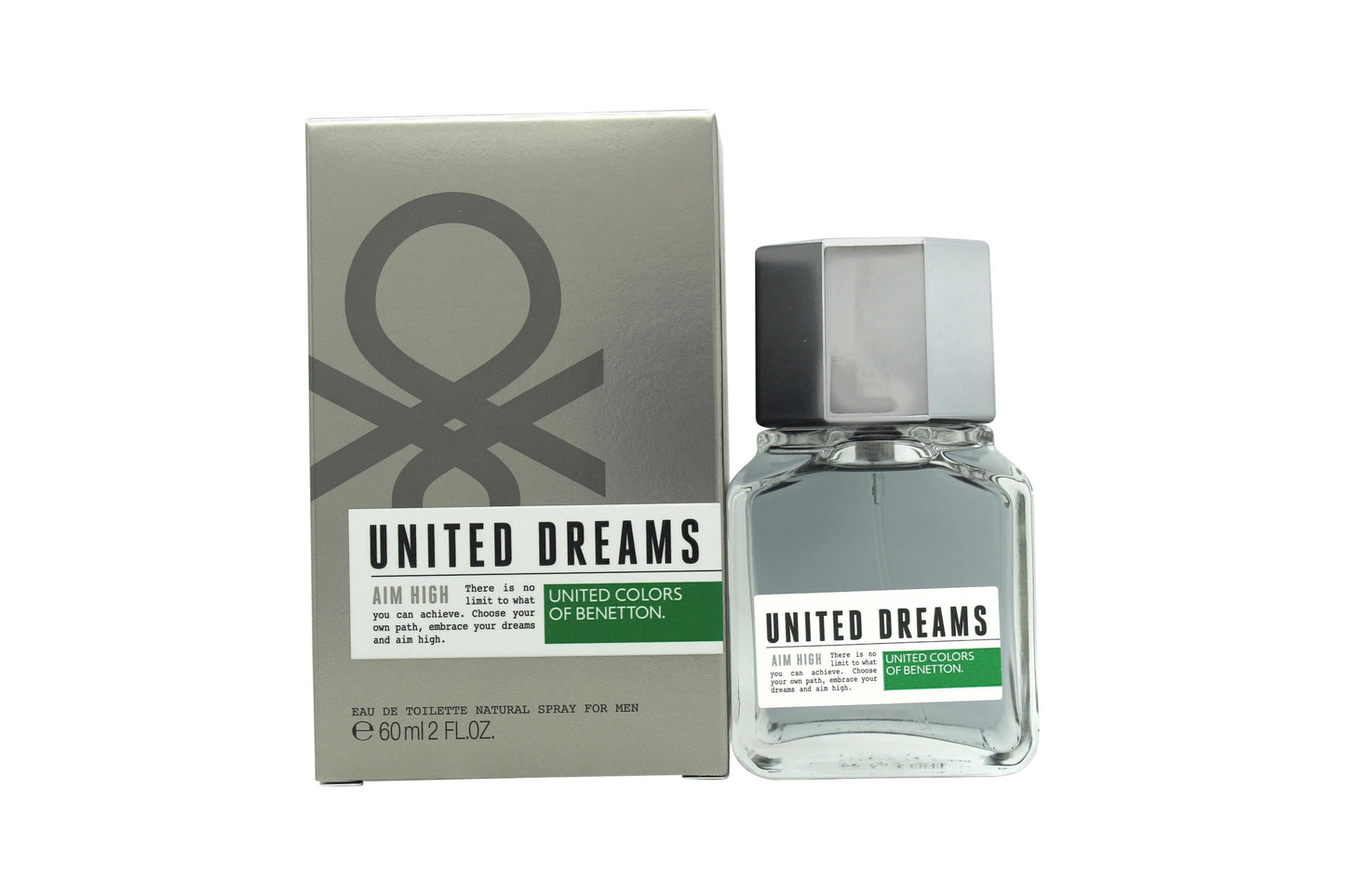Benetton United Dreams Men Aim High Eau de Toilette 60ml Spray