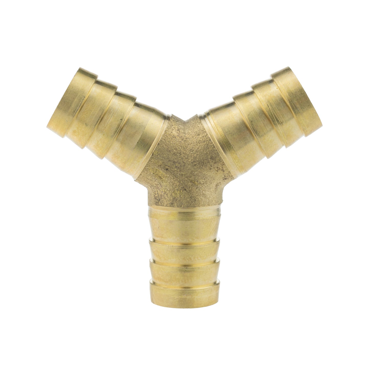 Brass Tee Y Connector 12.5mm Drip Irrigation Fitting DIY Workshop Accessory