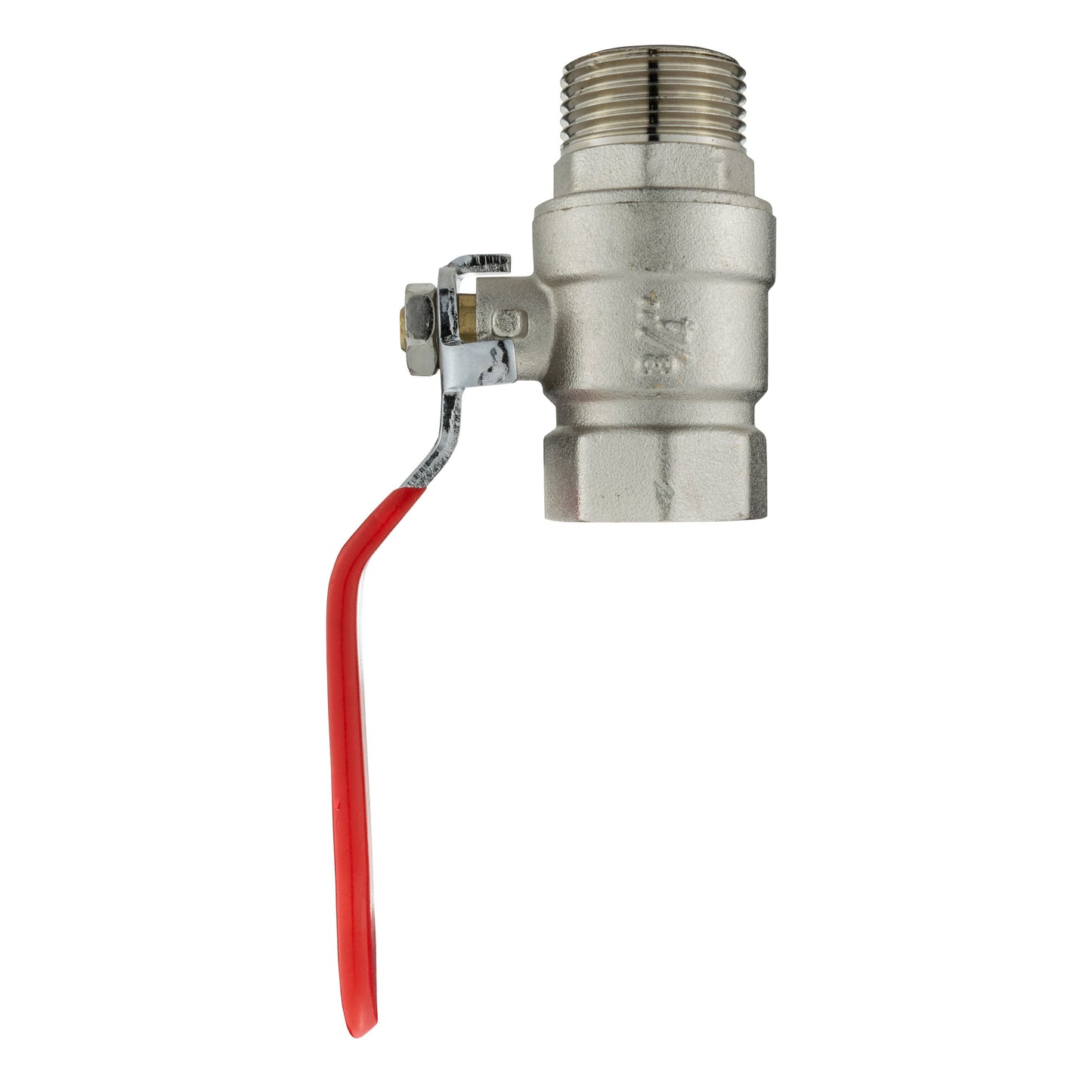 Wall Flange Kit 25mm MDPE + Lever Valve + Quick Connect Male for Water Connector
