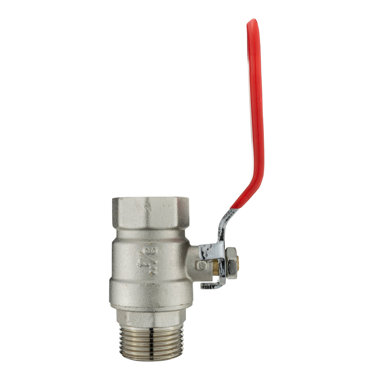 Wall Flange Kit 32mm MDPE + Lever Valve + 32mm MDPE Elbow