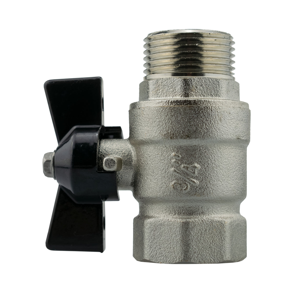 Wall Flange Kit 25mm MDPE + Bib Valve + Geka