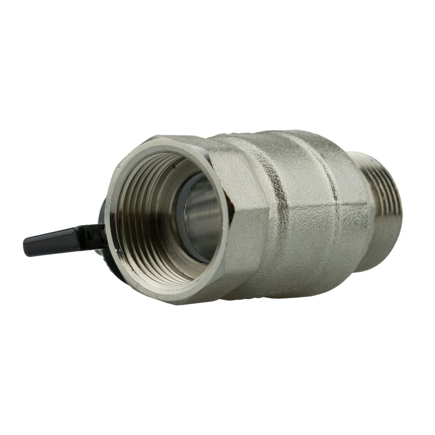 Wall Flange Kit 25mm MDPE + Bib Valve + Click Lock Male Lime for Water Connector