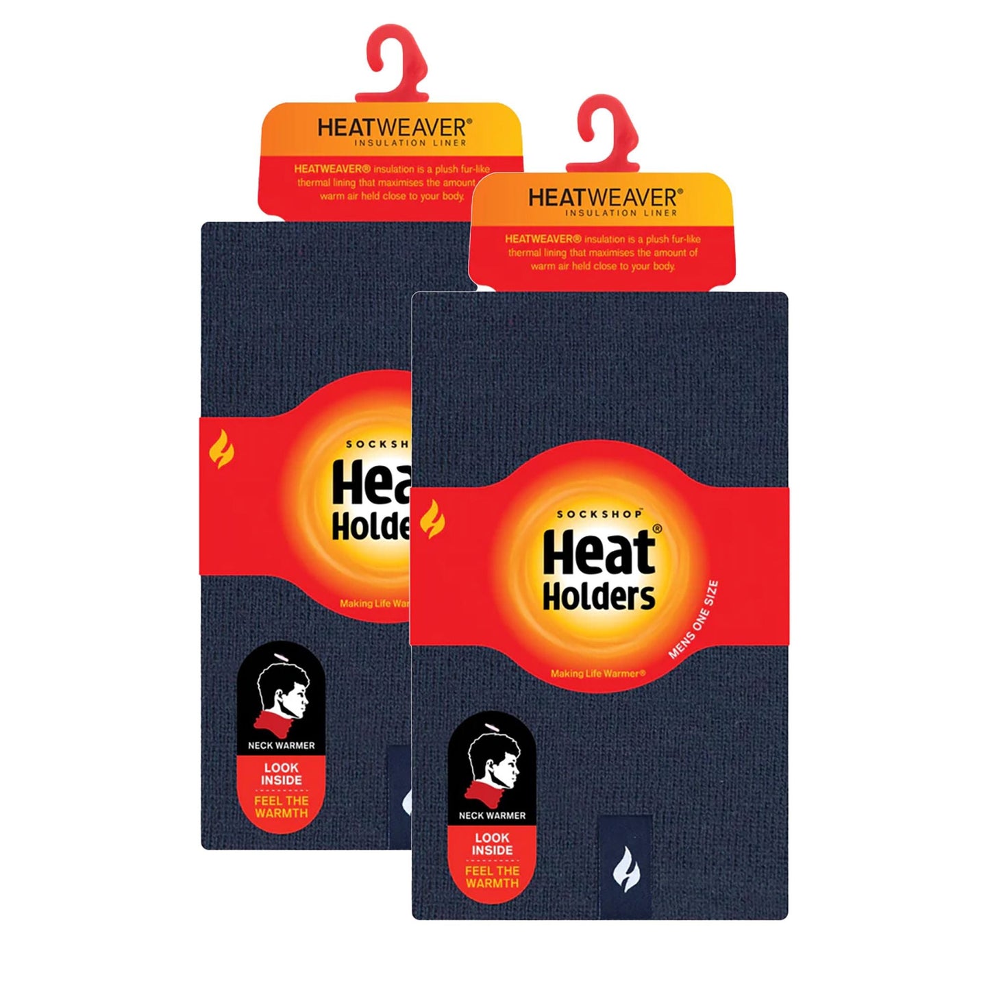 2 Pack Mens Thermal Winter Neck Warmer