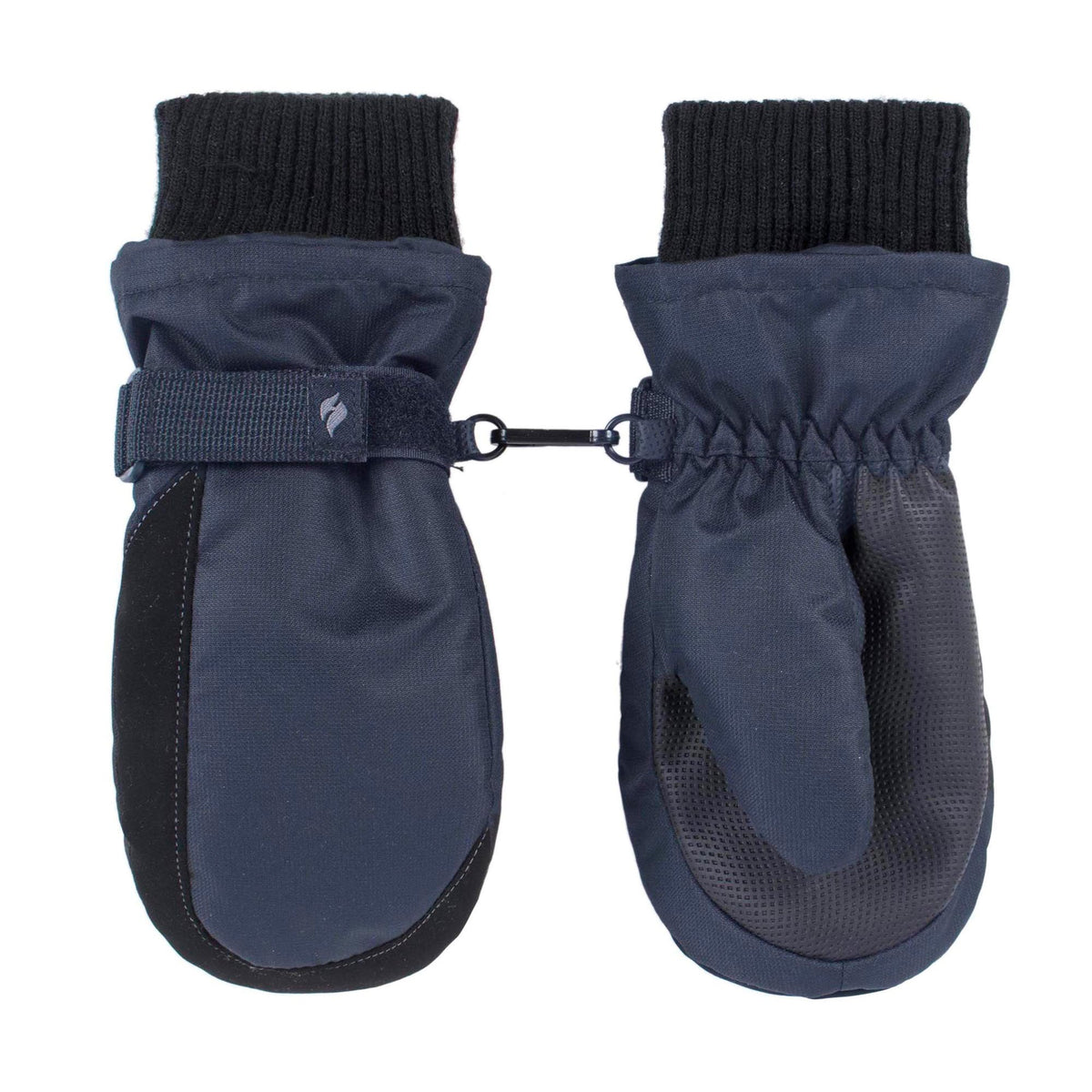 Childrens Soft Shell Winter Fleece Lined Waterproof Thermal Snow Ski Mittens