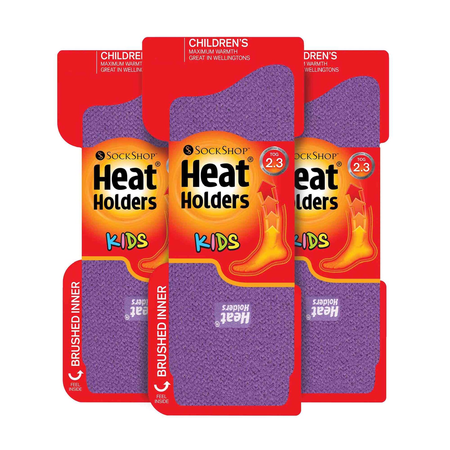3 Pairs Childrens Ultimate Warm 2.3 TOG Winter Thermal Socks