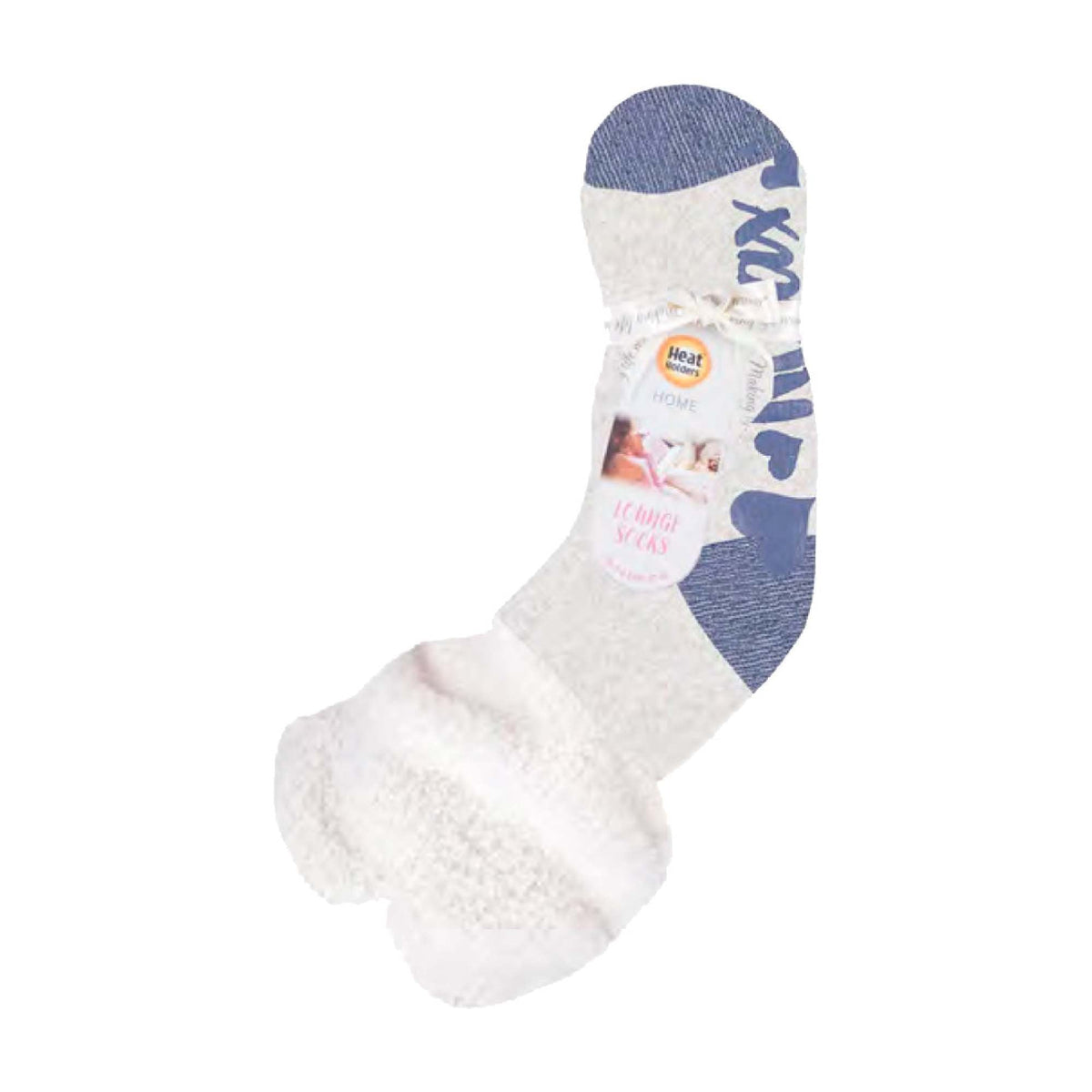Ladies Fluffy Slouch Top Non Slip Thermal Bed Socks