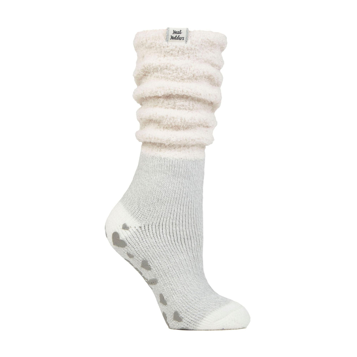 Ladies Fluffy Slouch Top Non Slip Thermal Bed Socks