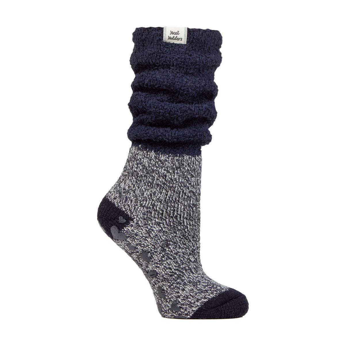 Ladies Fluffy Slouch Top Non Slip Thermal Bed Socks