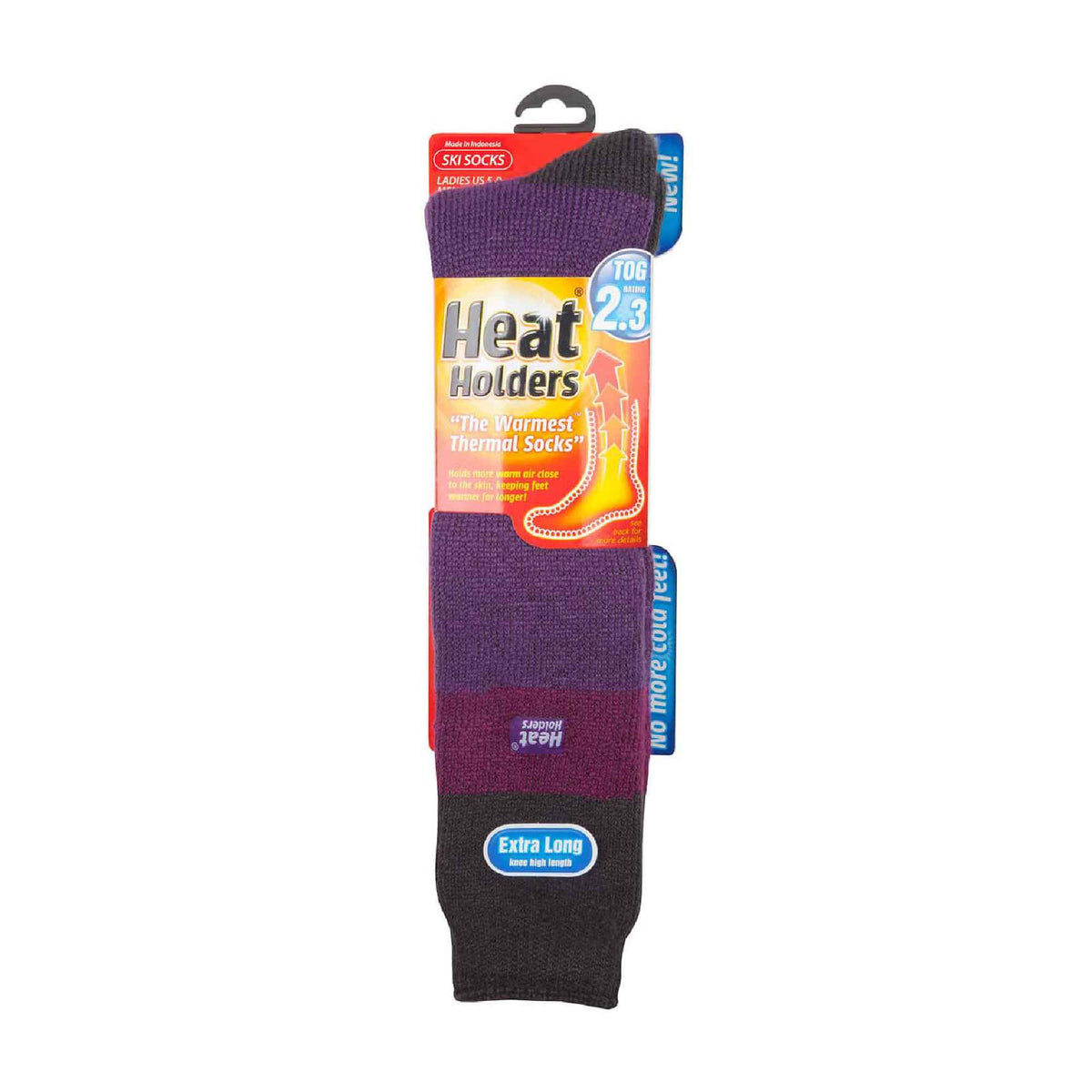 Ladies Extra Long 2.3 TOG Winter Knee High Thermal Ski Socks