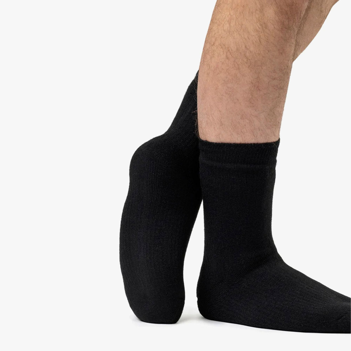 Mens & Ladies Black Thermal Waterproof Socks with Fleece Lining