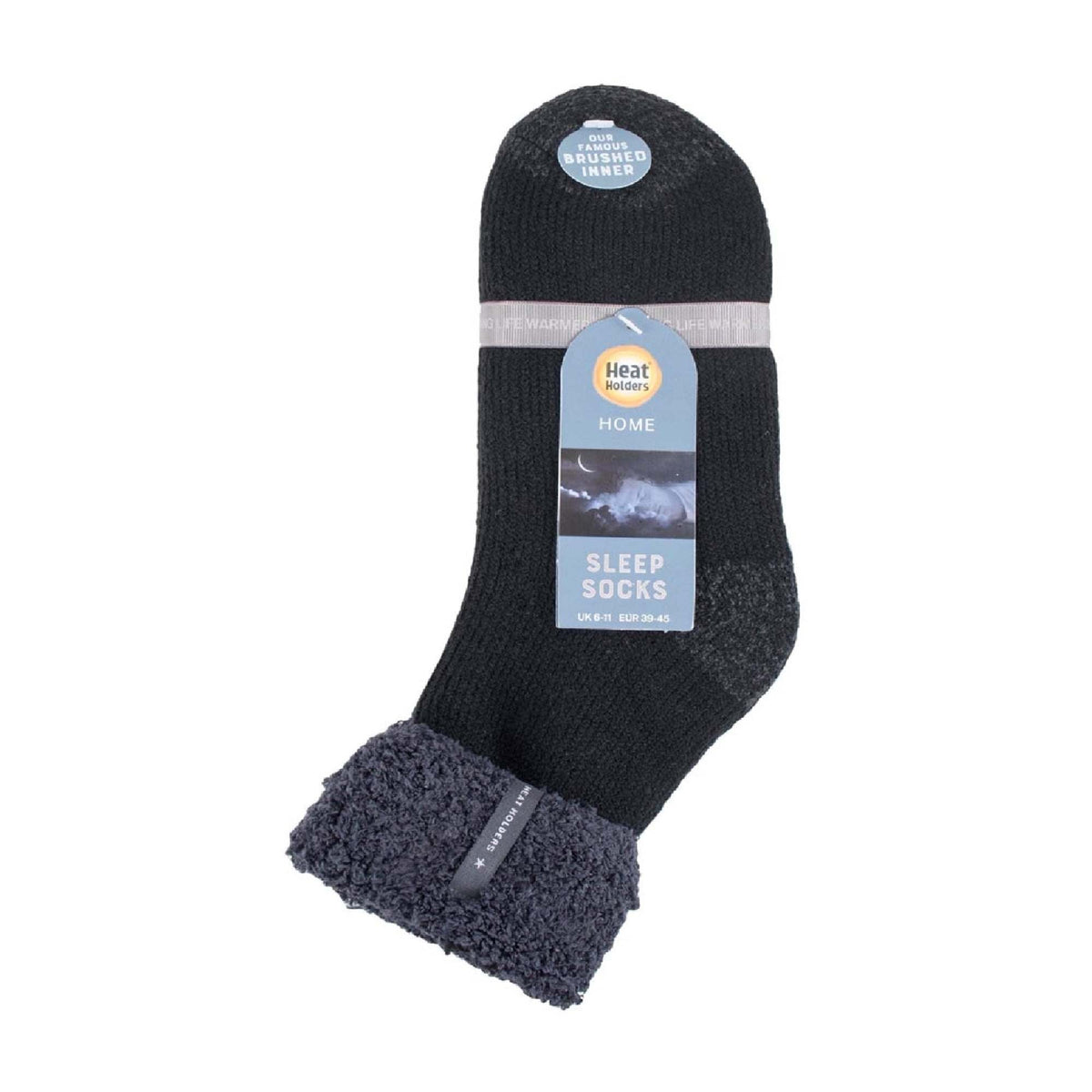 Mens Warm Luxury Fleece Lined Thermal Lounge Bed Socks