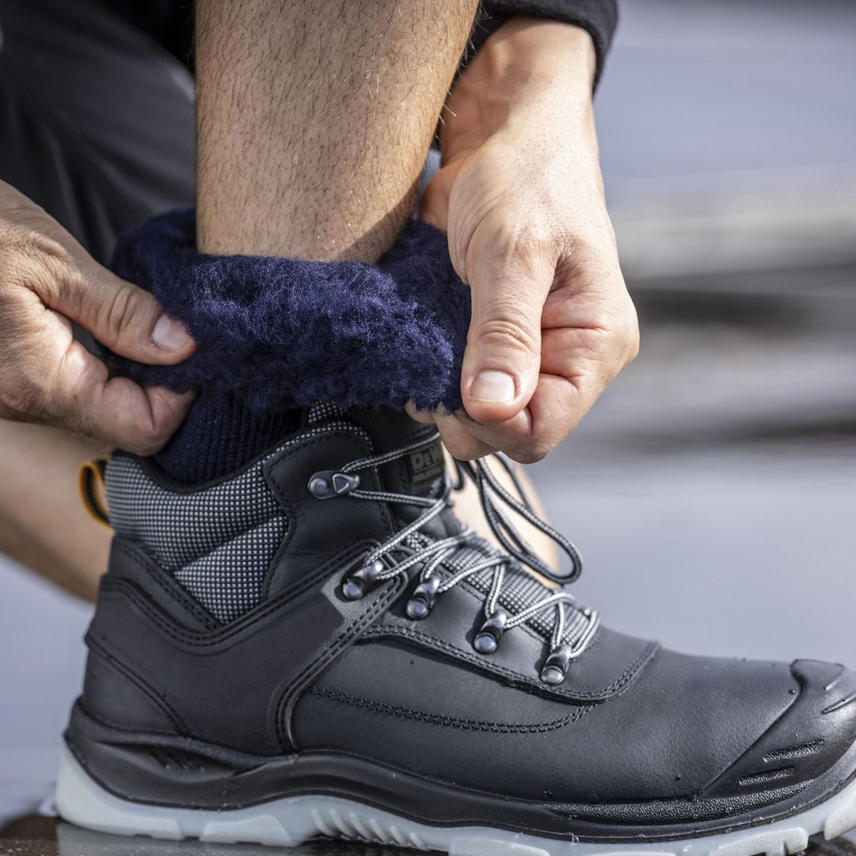 Mens 2.3 TOG Winter Thermal Work Socks with Reinforced Heel & Toe