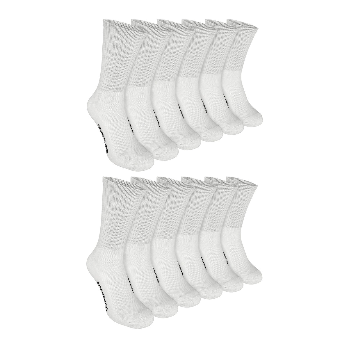 Mens Bamboo / Organic Cotton Running Sport Socks (Multipack Options)