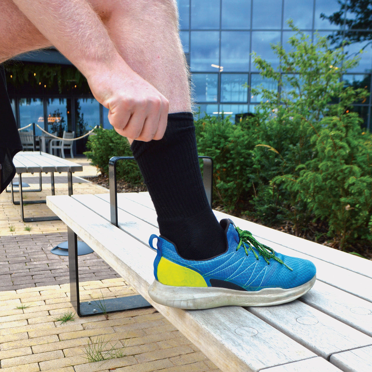 Mens Bamboo / Organic Cotton Running Sport Socks (Multipack Options)