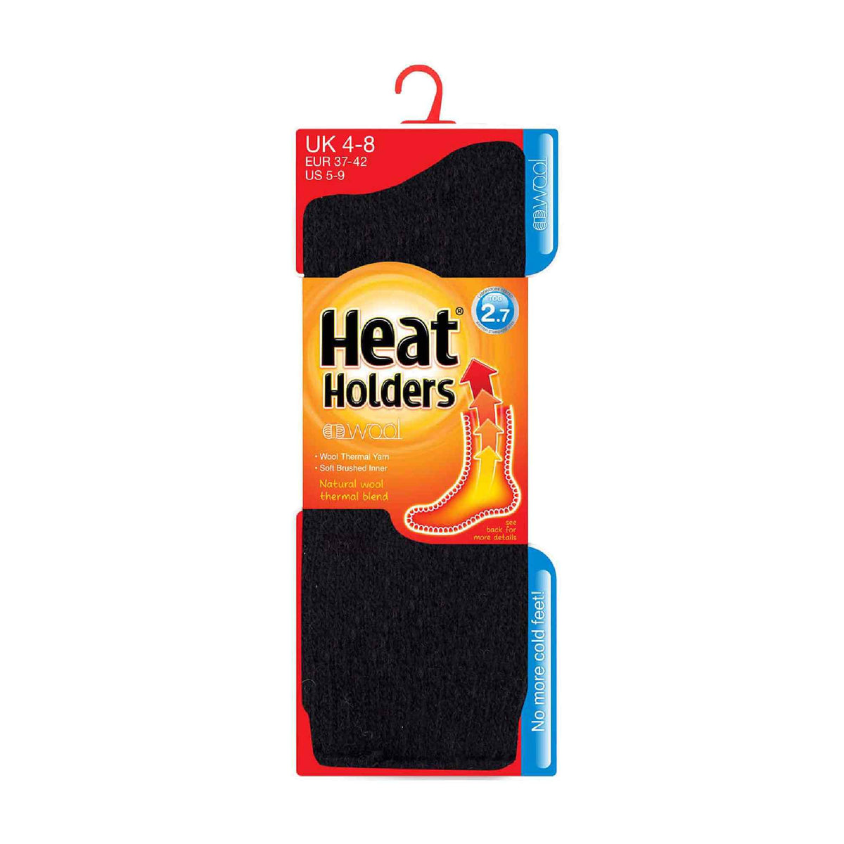 Ladies Winter Warm 2.7 TOG Wool Rich Thermal Socks