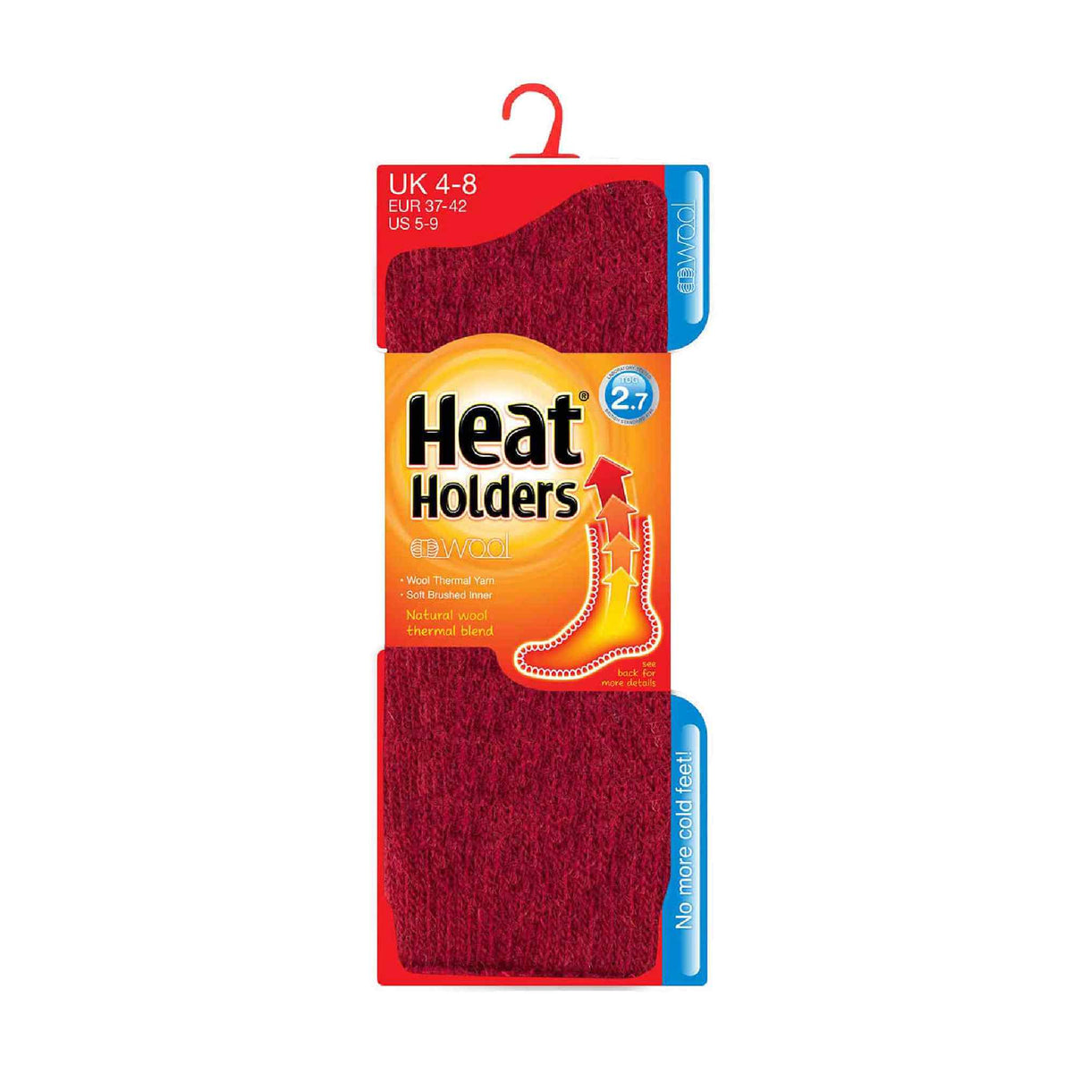 Ladies Winter Warm 2.7 TOG Wool Rich Thermal Socks