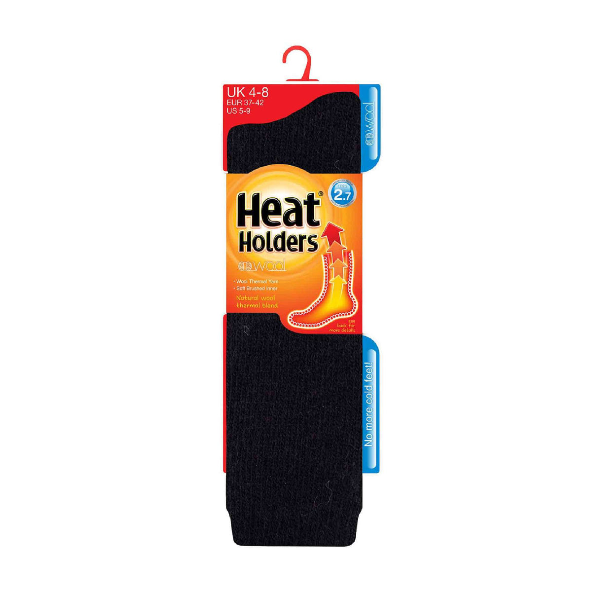 Ladies Extra Long 2.7 TOG Knee High Wool Rich Thermal Socks