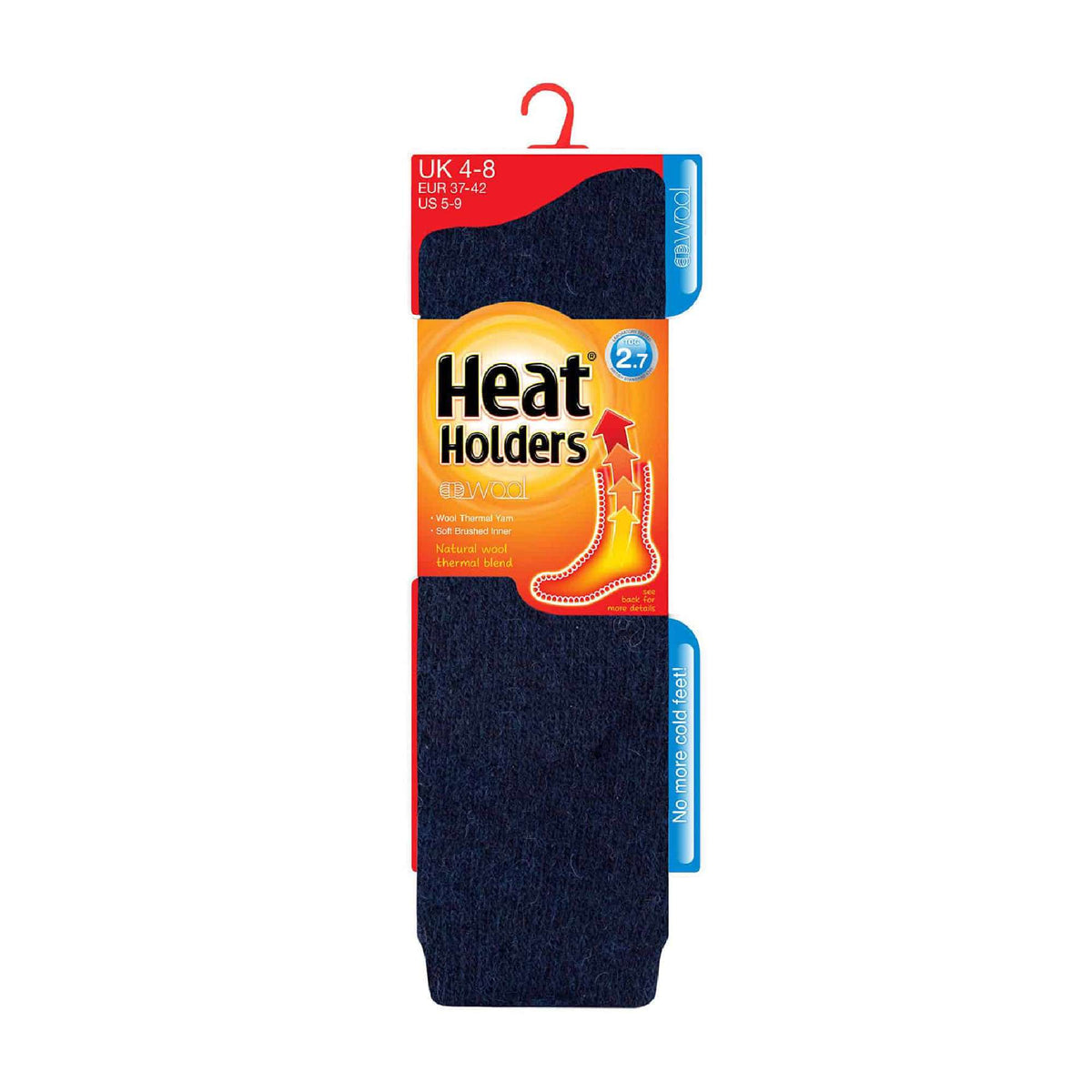 Ladies Extra Long 2.7 TOG Knee High Wool Rich Thermal Socks