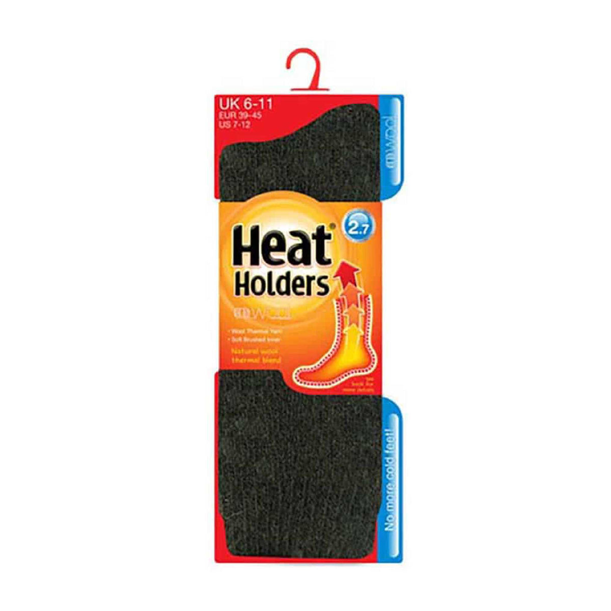 Mens Winter Warm 2.7 TOG Wool Rich Thermal Socks