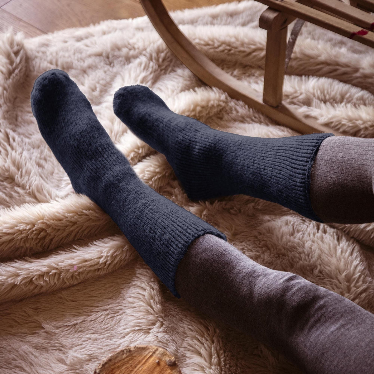 Mens Winter Warm 2.7 TOG Wool Rich Thermal Socks