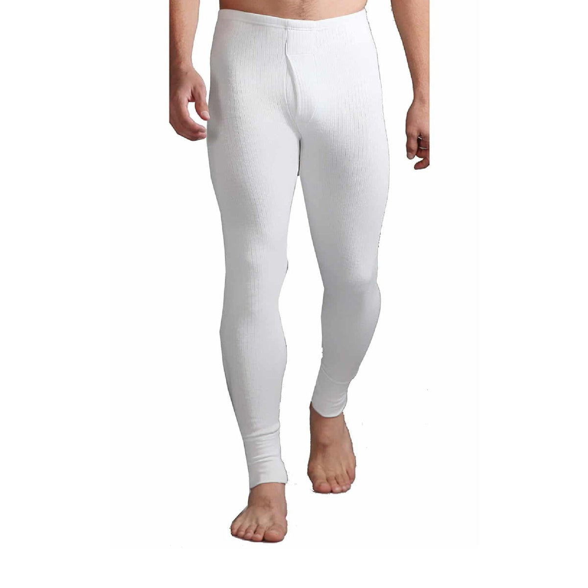 Mens Cotton Thermal Underwear Bottoms Long Johns