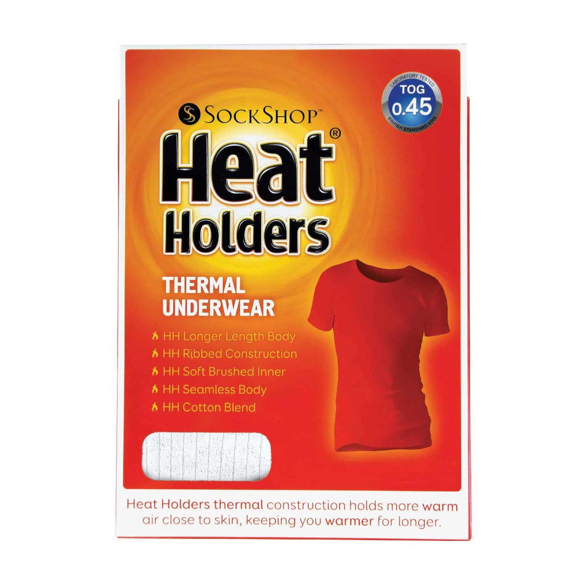 Mens Cotton Thermal Underwear Short Sleeve Top