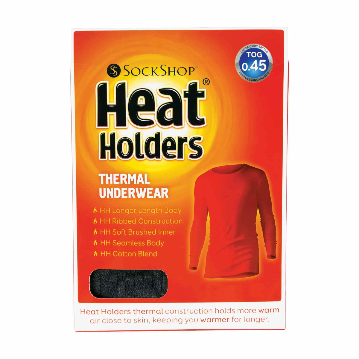 Mens Cotton Thermal Underwear Long Sleeve Top
