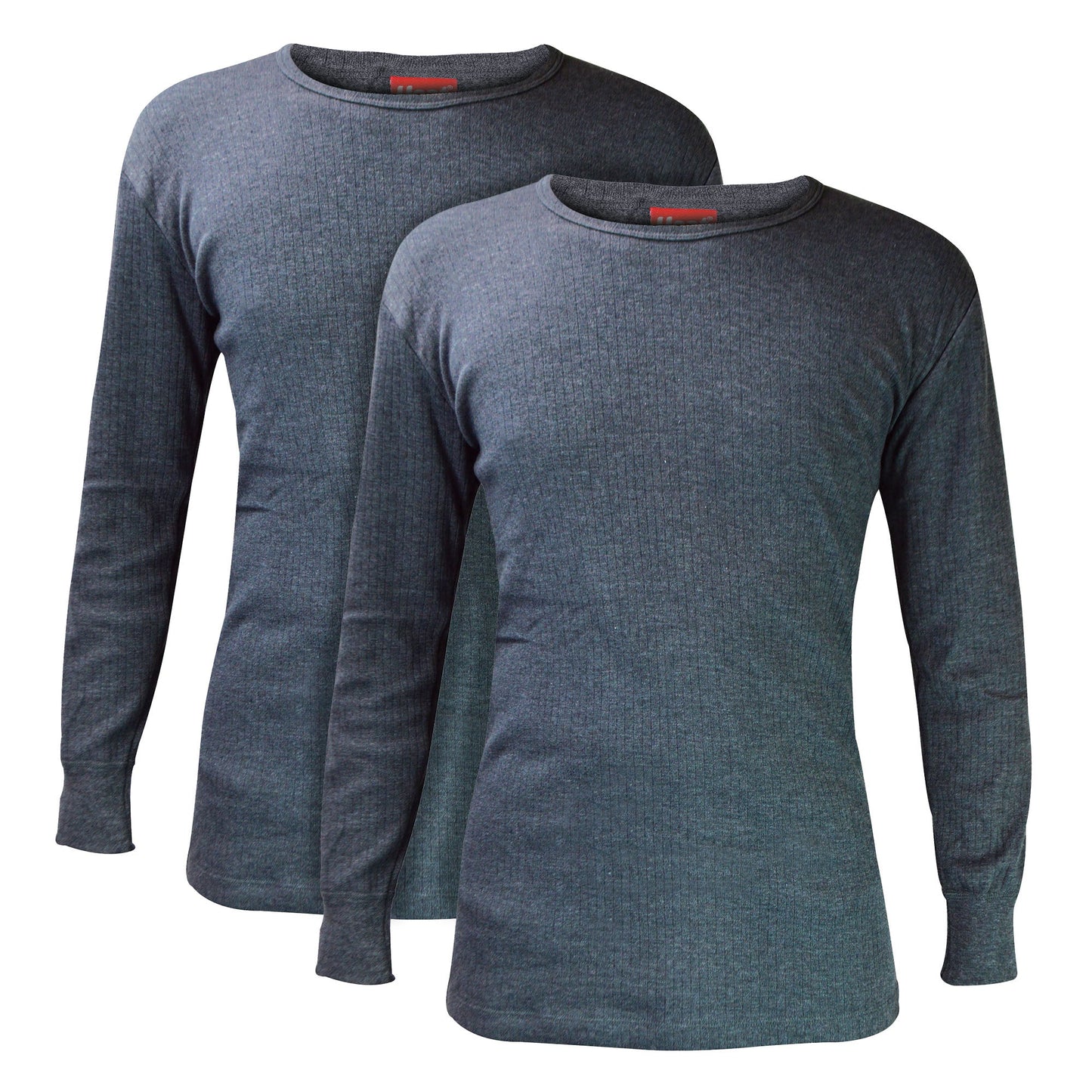 2 Pack Mens Long Sleeve Thermal Top for Winter
