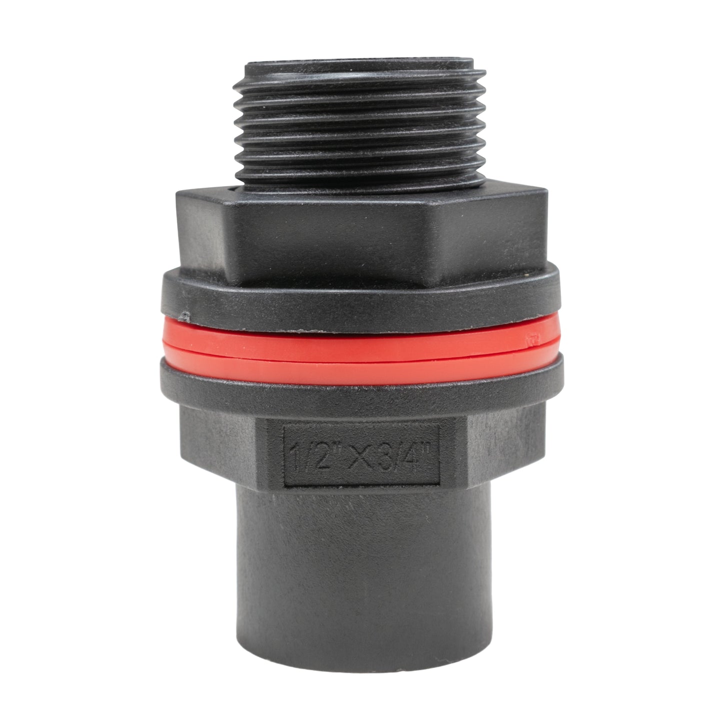 Water Butt 3/4in BSP Male With 1/2in BSP Female Outlet for Hose Connector Set