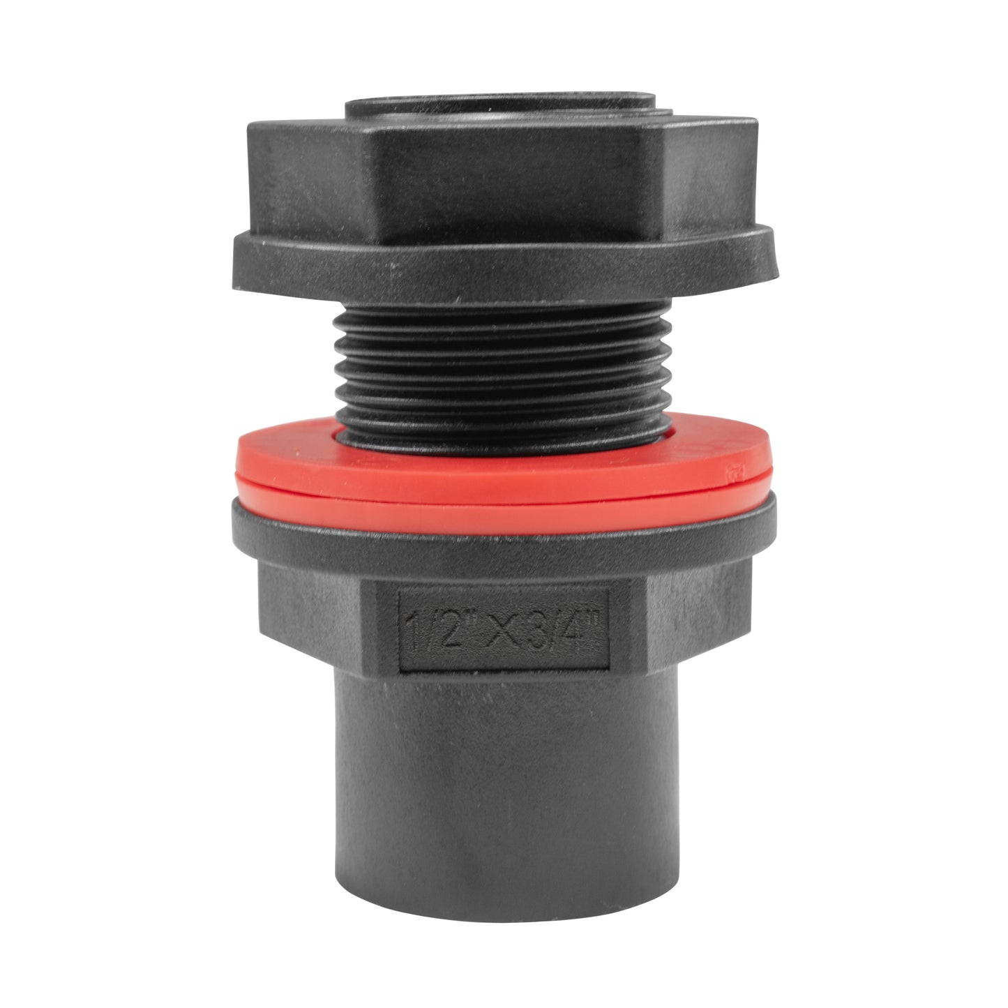 Water Butt 3/4in BSP Male With 1/2in BSP Female Outlet for Hose Connector Set