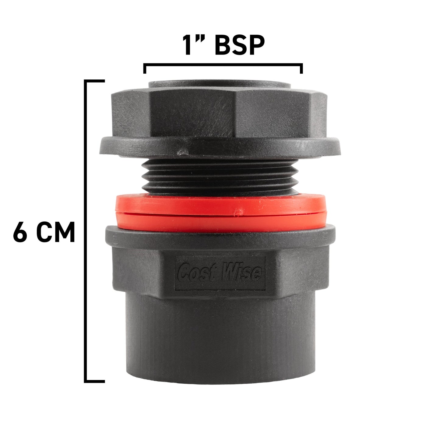 Water Butt 1in BSP Male With Female Outlet Hose Connector Set BSP Thread Fitting