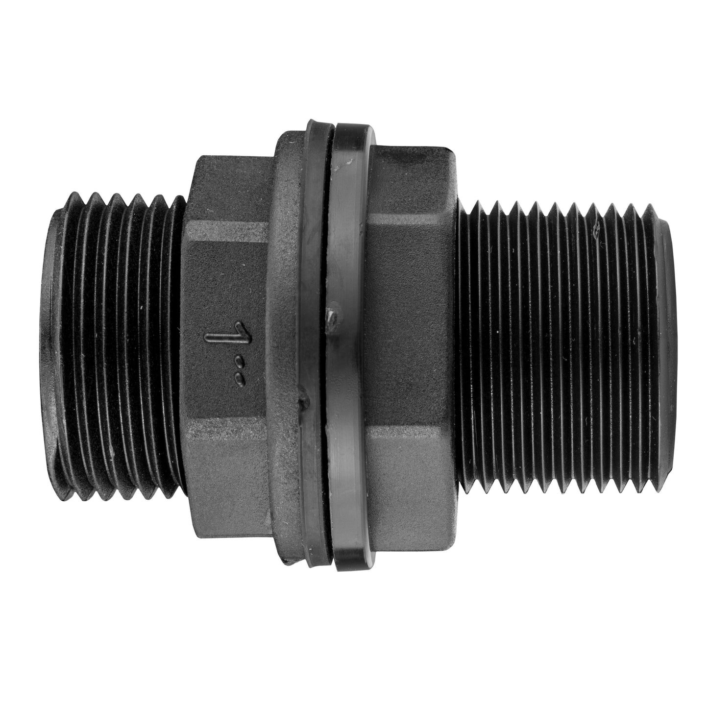 Water Butt Kit 1” BSP with Lever Valve and 25mm Brass Barb