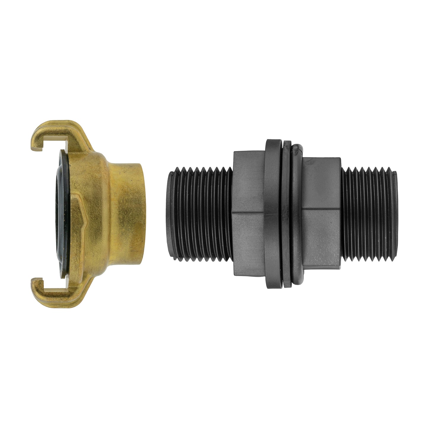 Water Butt 1 BSPM with Geka Type Claw Fitting Garden Hose Pipe Hose Pipe Fitting