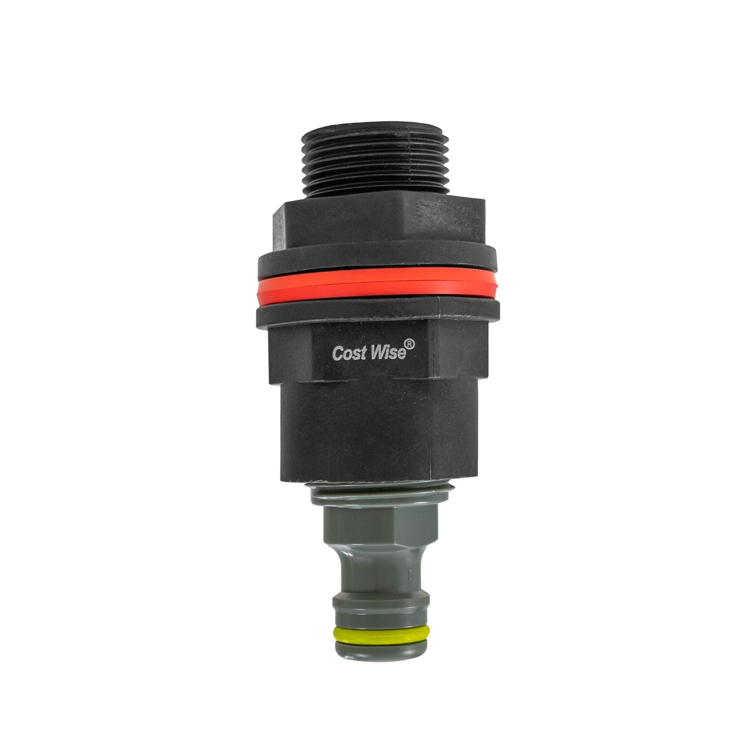 Water Butt Kit 3/4 BSPM-F with Male Quick Connector (Lime) for Hose Pipe Fitting
