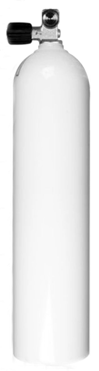 BTS 3 Litre 232 Bar Black Luxfer Aluminium Cylinder with DIN Valve S16116507