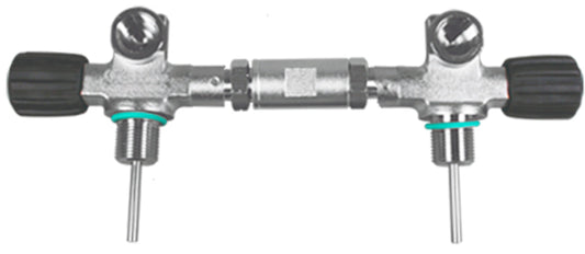 BTS 5"140mm 232 Bar Steel Cylinder Manifold with DIN Outlets & No Isolator S16310620